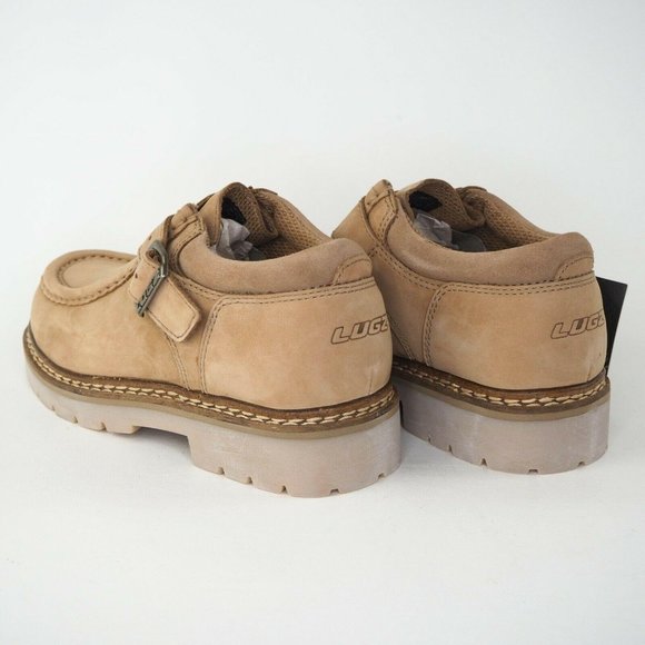 Lugz Rustler Lo Strap II Brown Boys Boot Leather - Picture 10 of 12